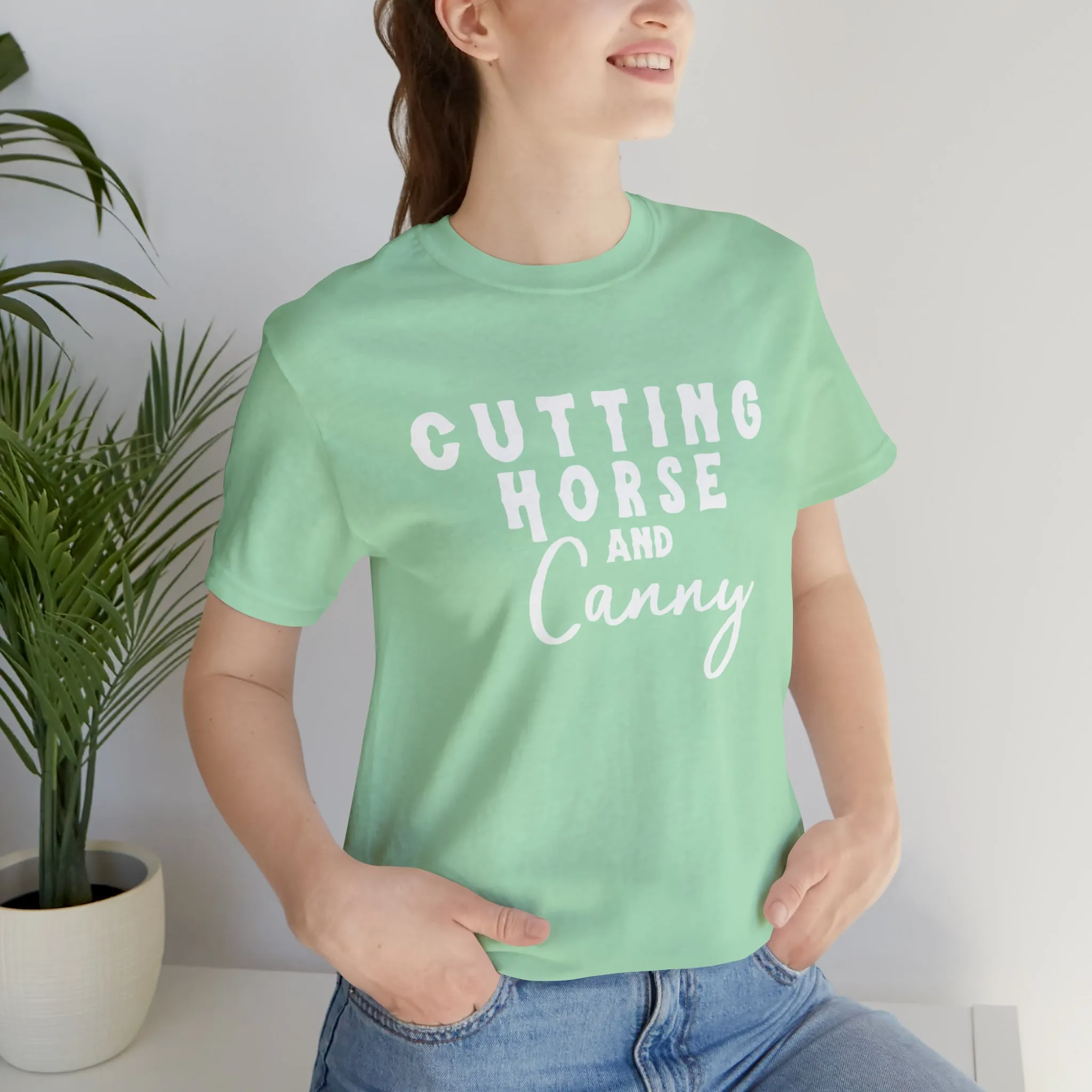 Cutting Horse & Canny Short Sleeve Tee