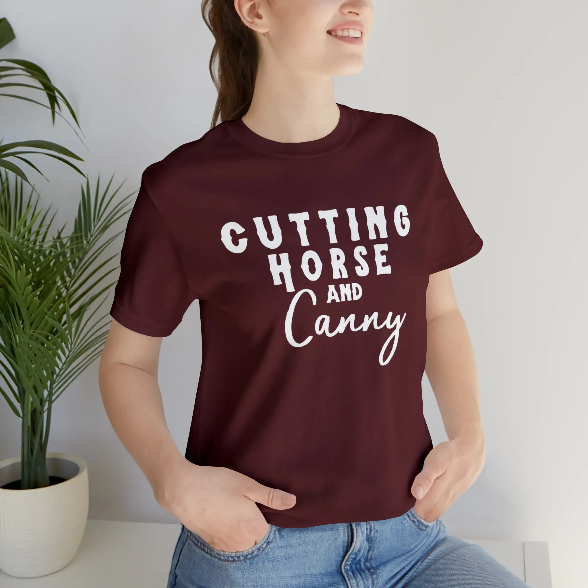 Cutting Horse & Canny Short Sleeve Tee