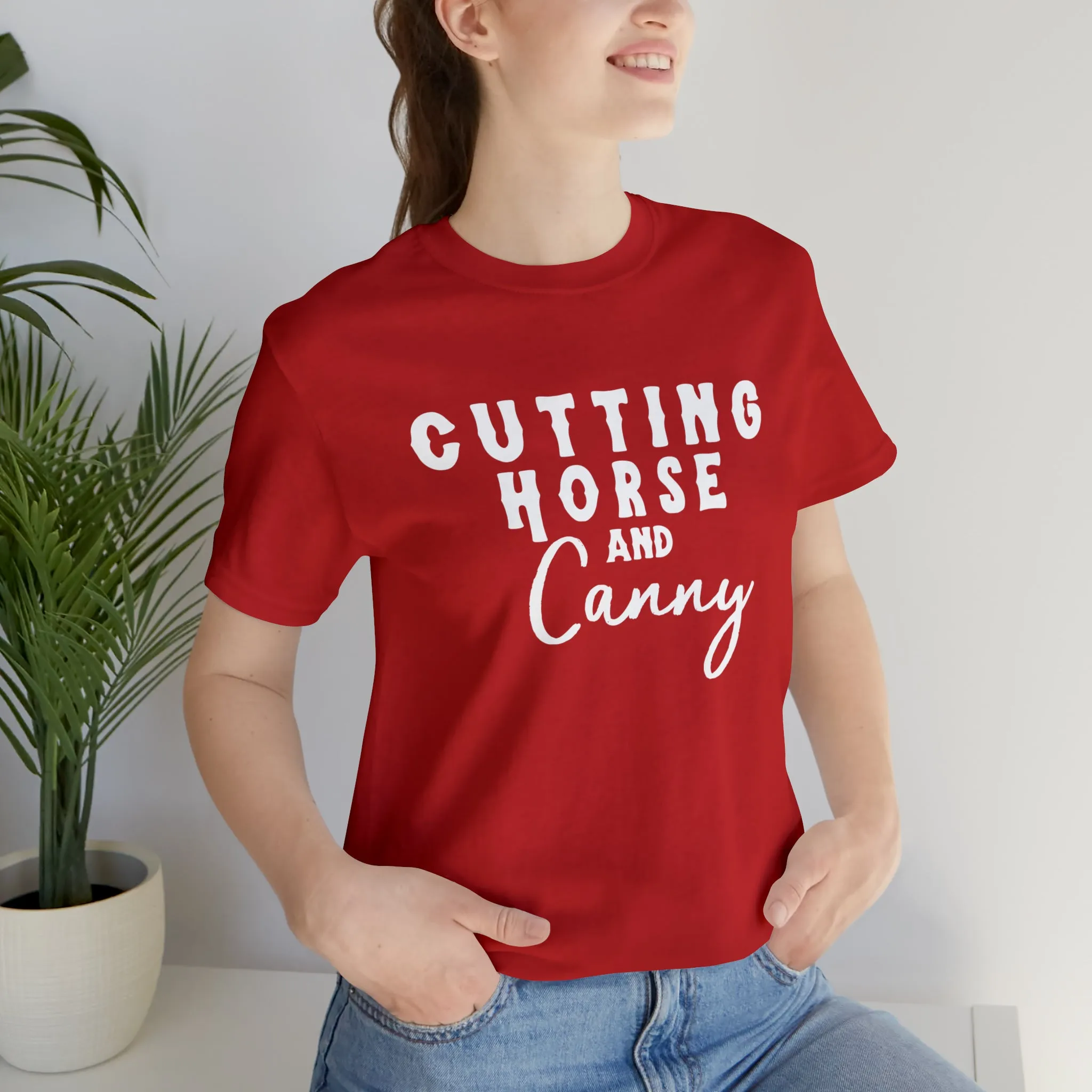 Cutting Horse & Canny Short Sleeve Tee