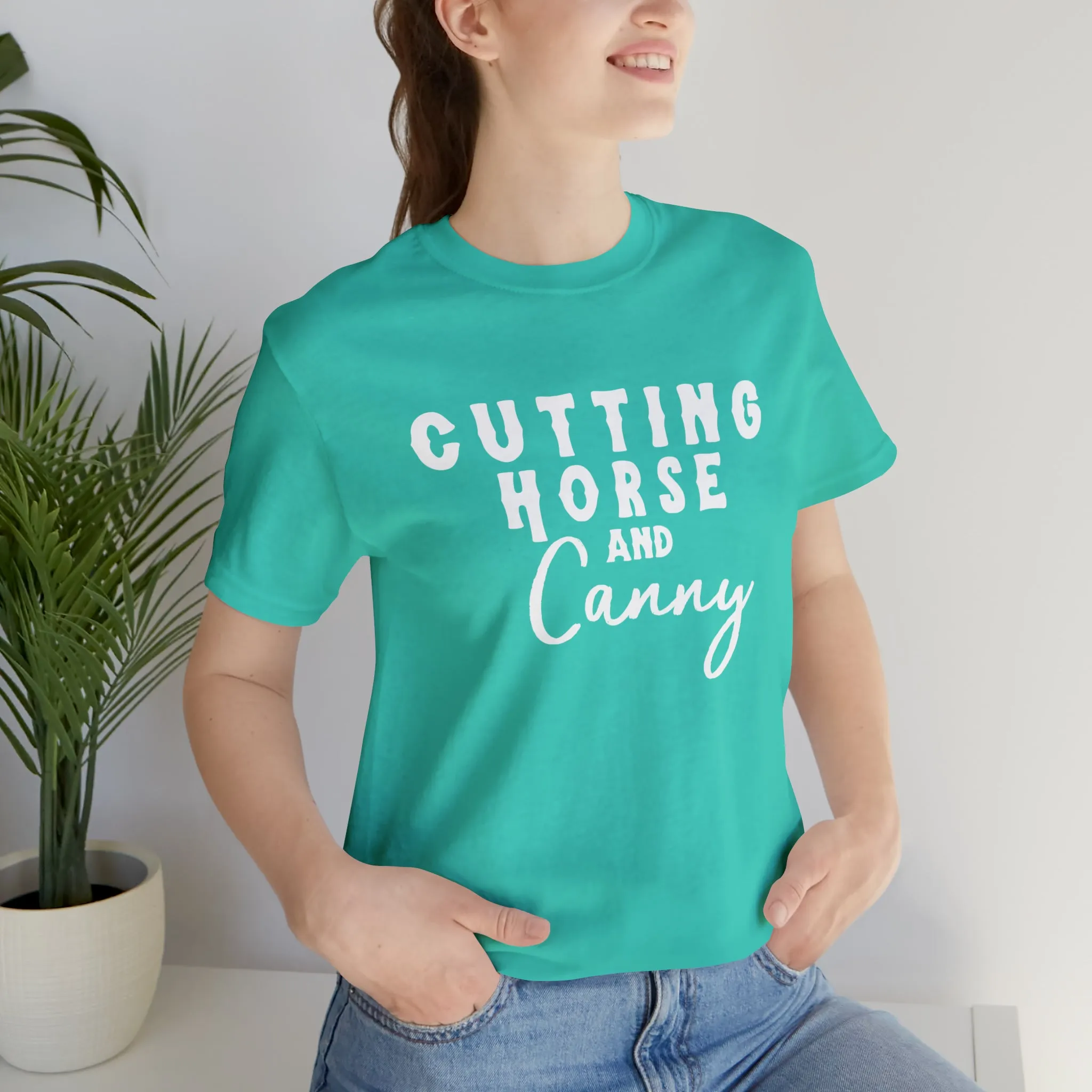 Cutting Horse & Canny Short Sleeve Tee