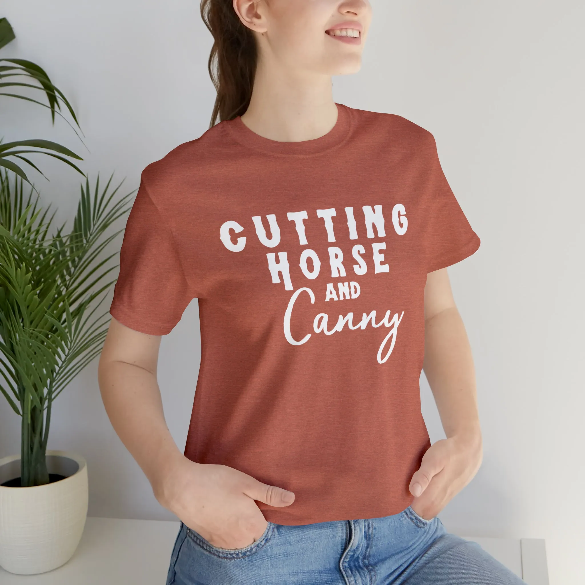 Cutting Horse & Canny Short Sleeve Tee