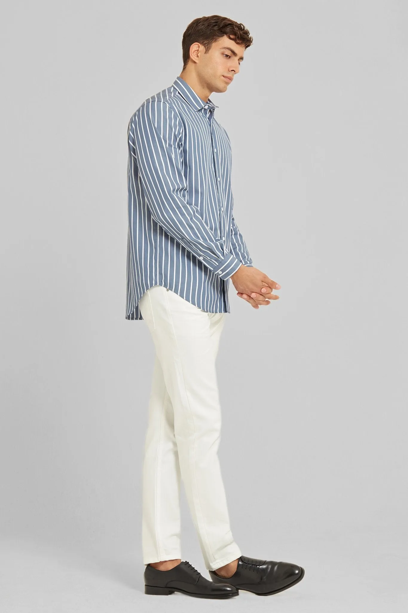 Daniel Striped Cotton Shirt