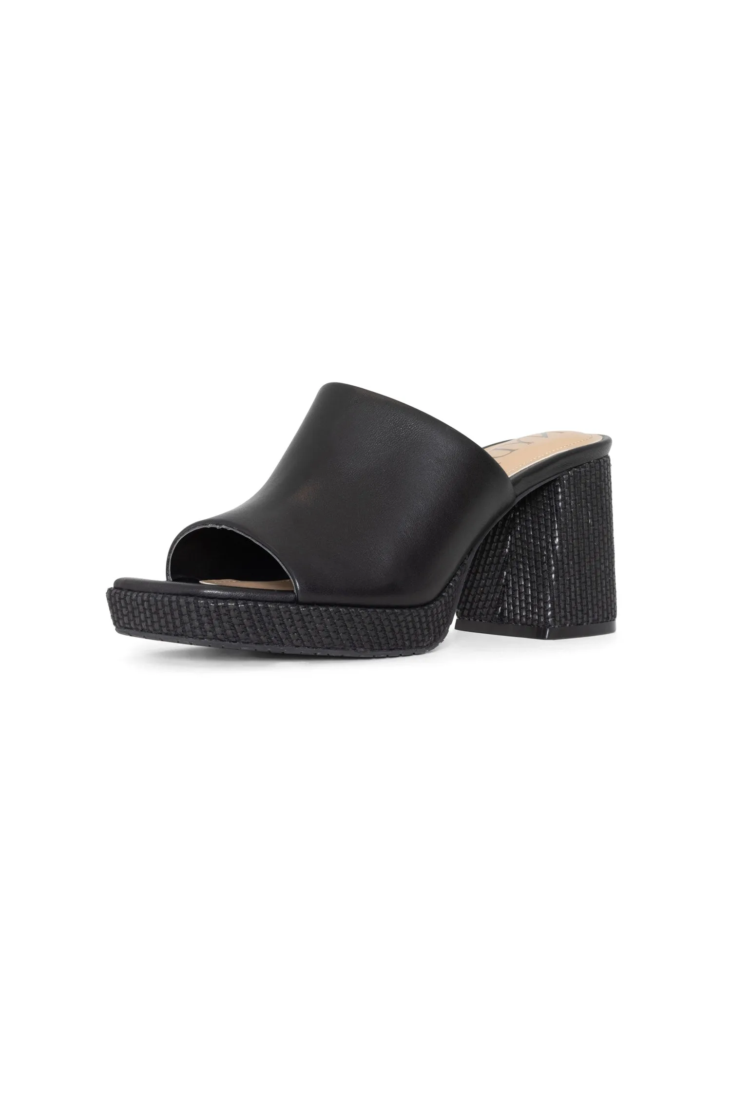 Dewi Platform Sandals - Black