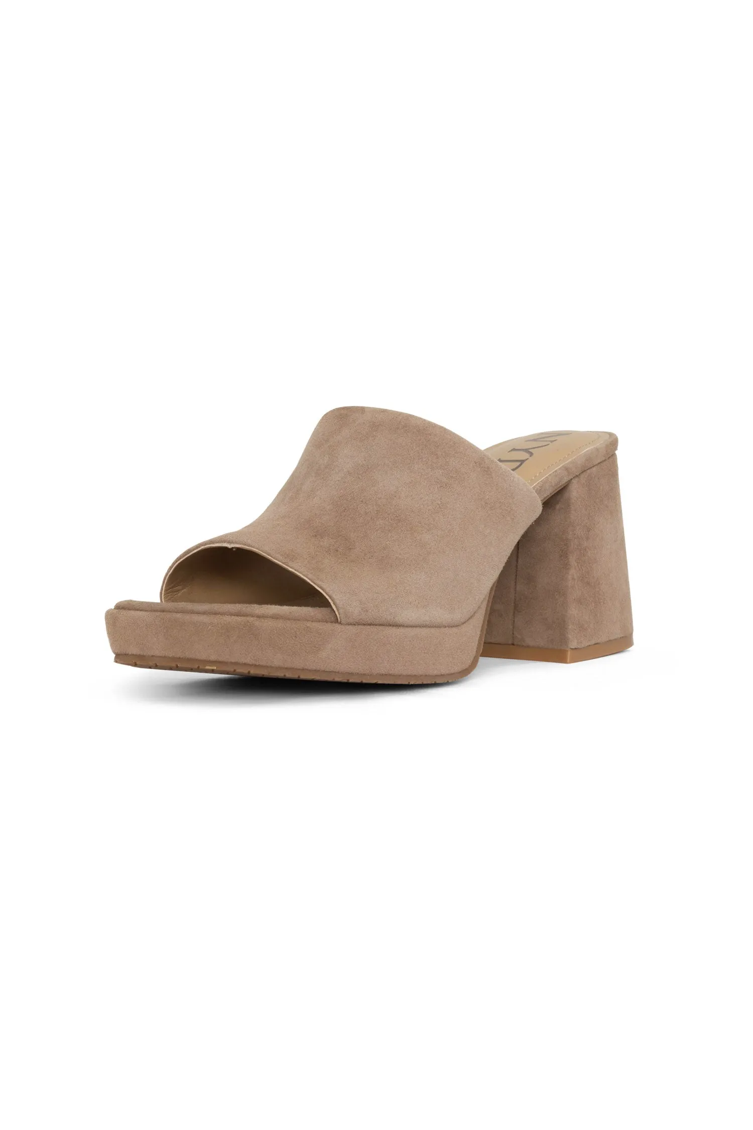 Dewi Platform Sandals - Light Taupe