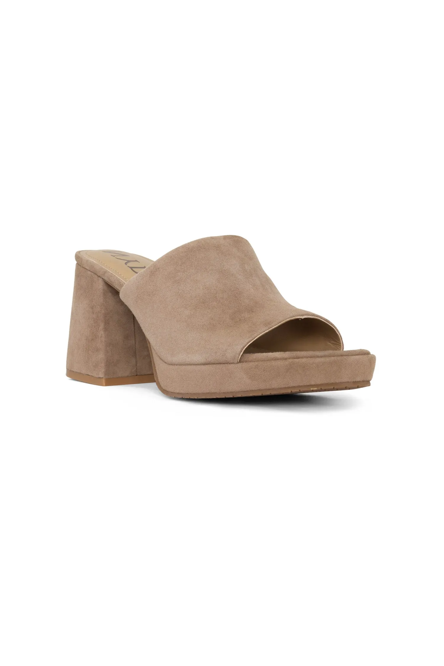 Dewi Platform Sandals - Light Taupe