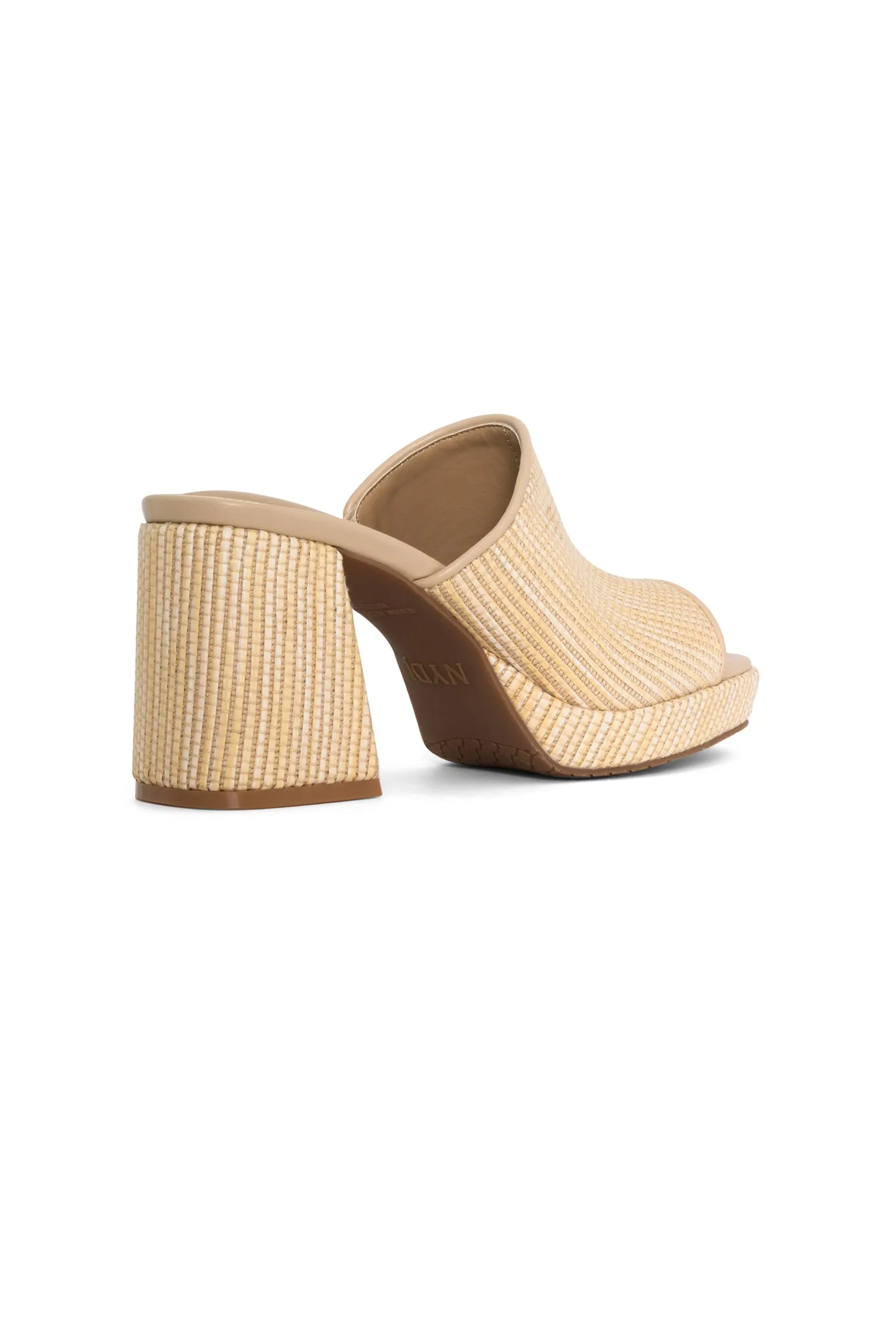 Dewi Platform Sandals - Natural