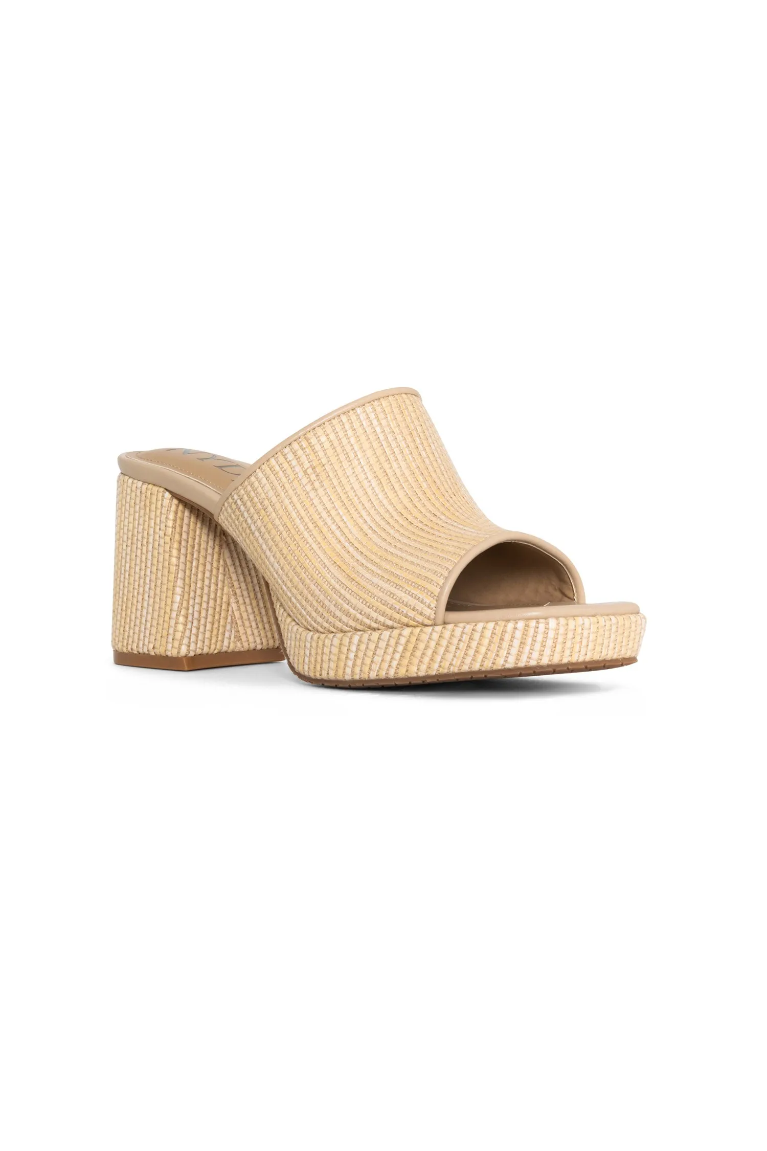 Dewi Platform Sandals - Natural