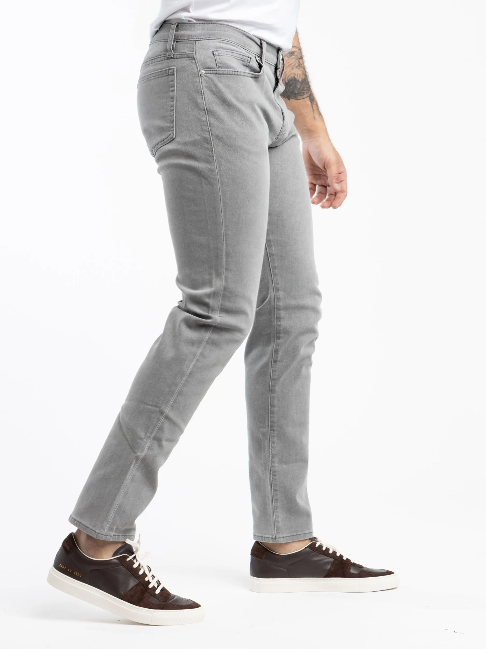 Dobbin Grey L'Homme Slim Jeans