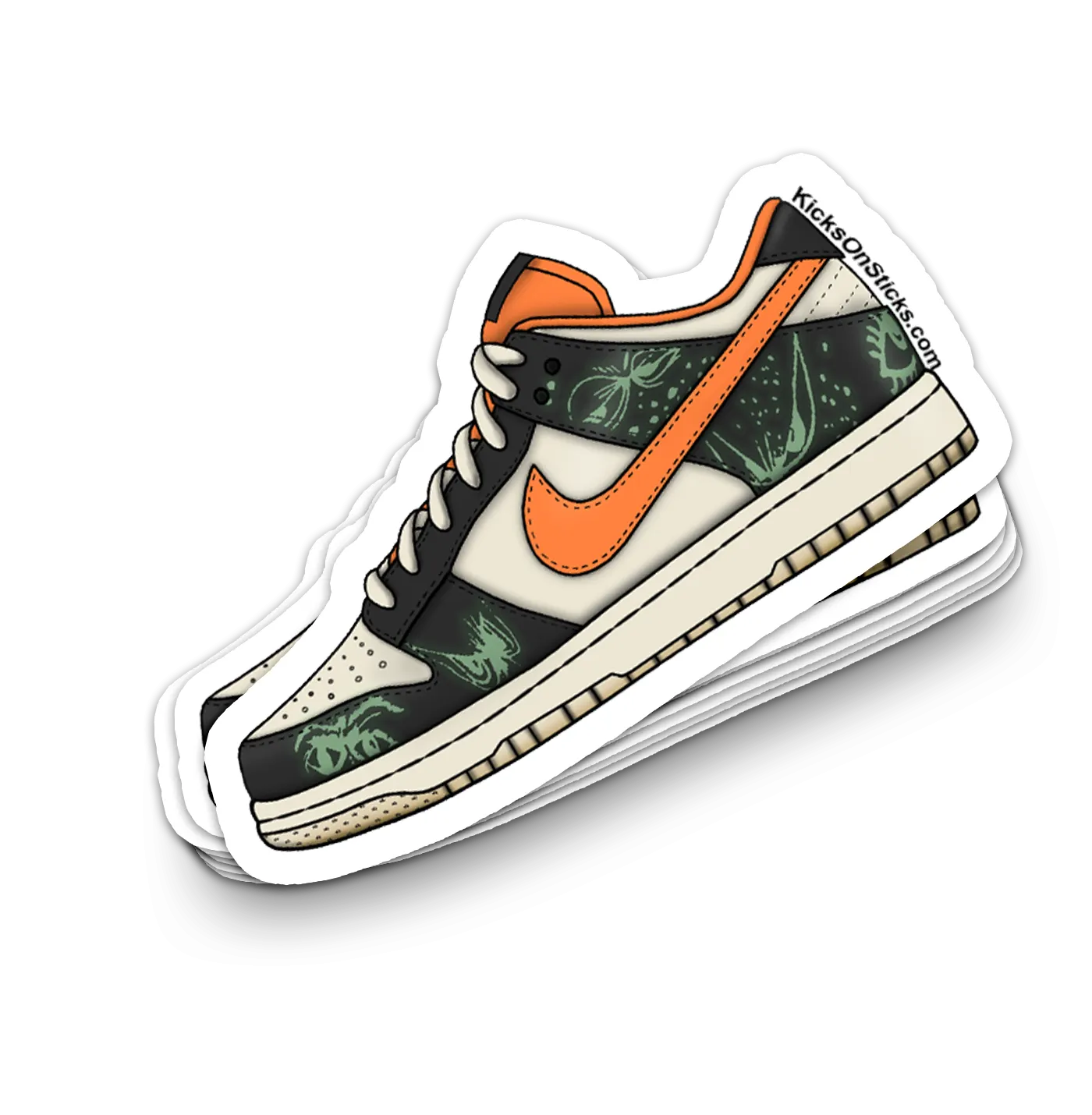 Dunk Low "Halloween 2021" Sneaker Sticker