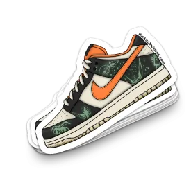 Dunk Low "Halloween 2021" Sneaker Sticker