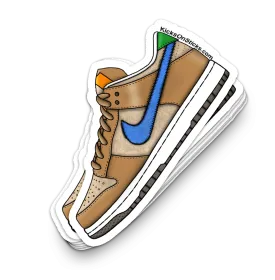 Dunk Low "Size?" Sneaker Sticker