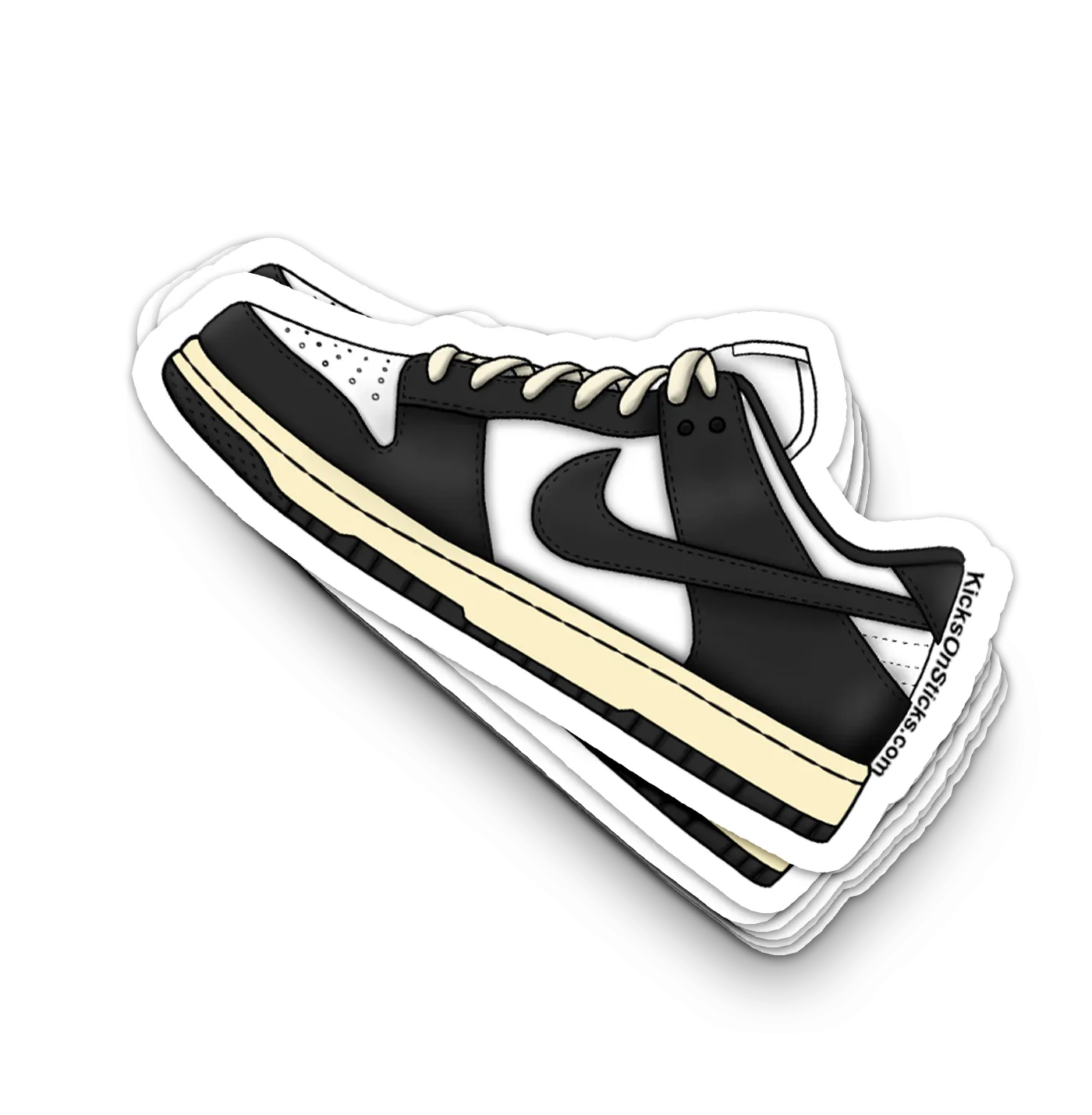 Dunk Low "Vintage Panda" Sneaker Sticker