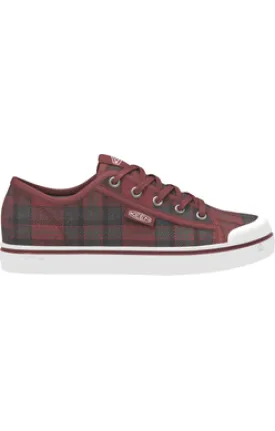 Elsa Sneaker in Red Plaid/Red Dahlia CLOSEOUTS