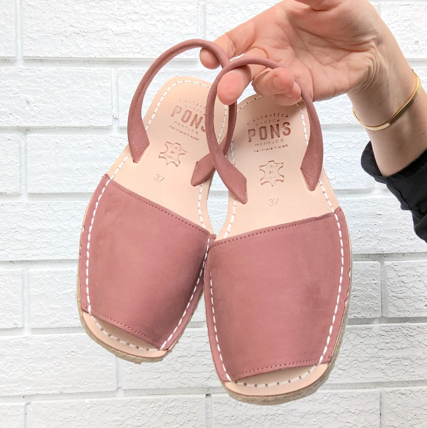 Espadrille - Leather BLUSH