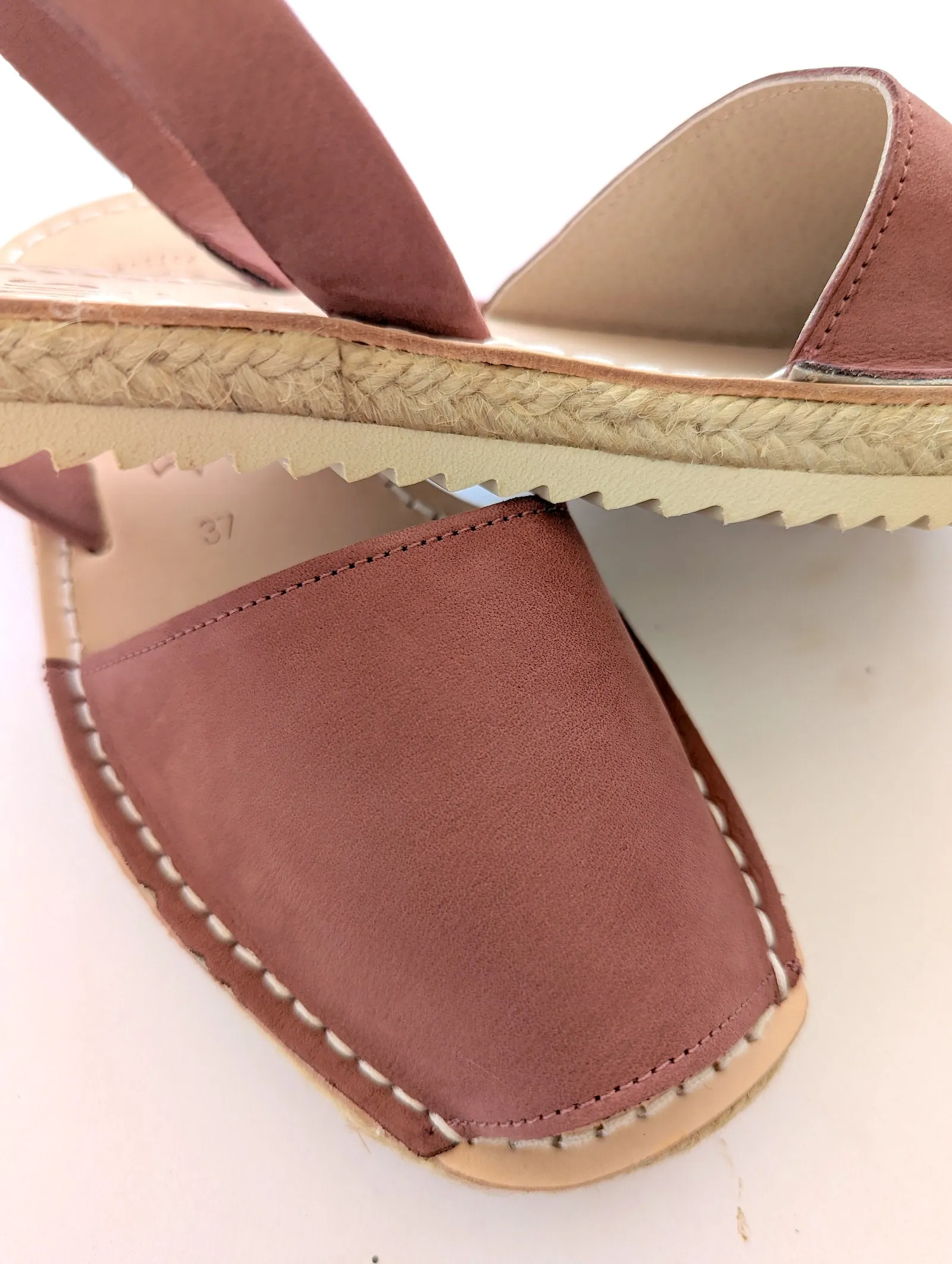 Espadrille - Leather BLUSH