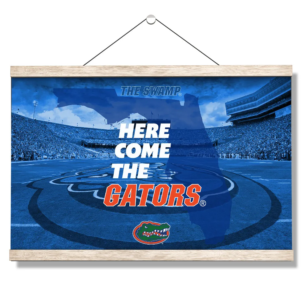 Florida Gators - Here Come the Gators Spurrier Field