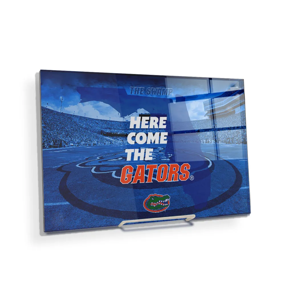 Florida Gators - Here Come the Gators Spurrier Field