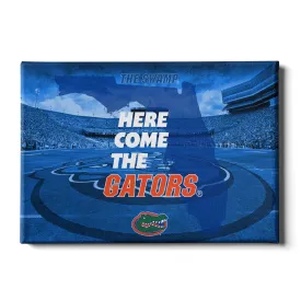 Florida Gators - Here Come the Gators Spurrier Field