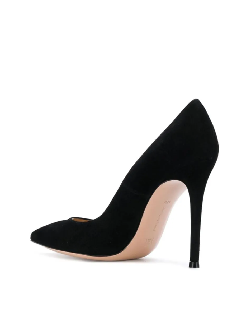 GIANVITO 105MM SUEDE PUMPS