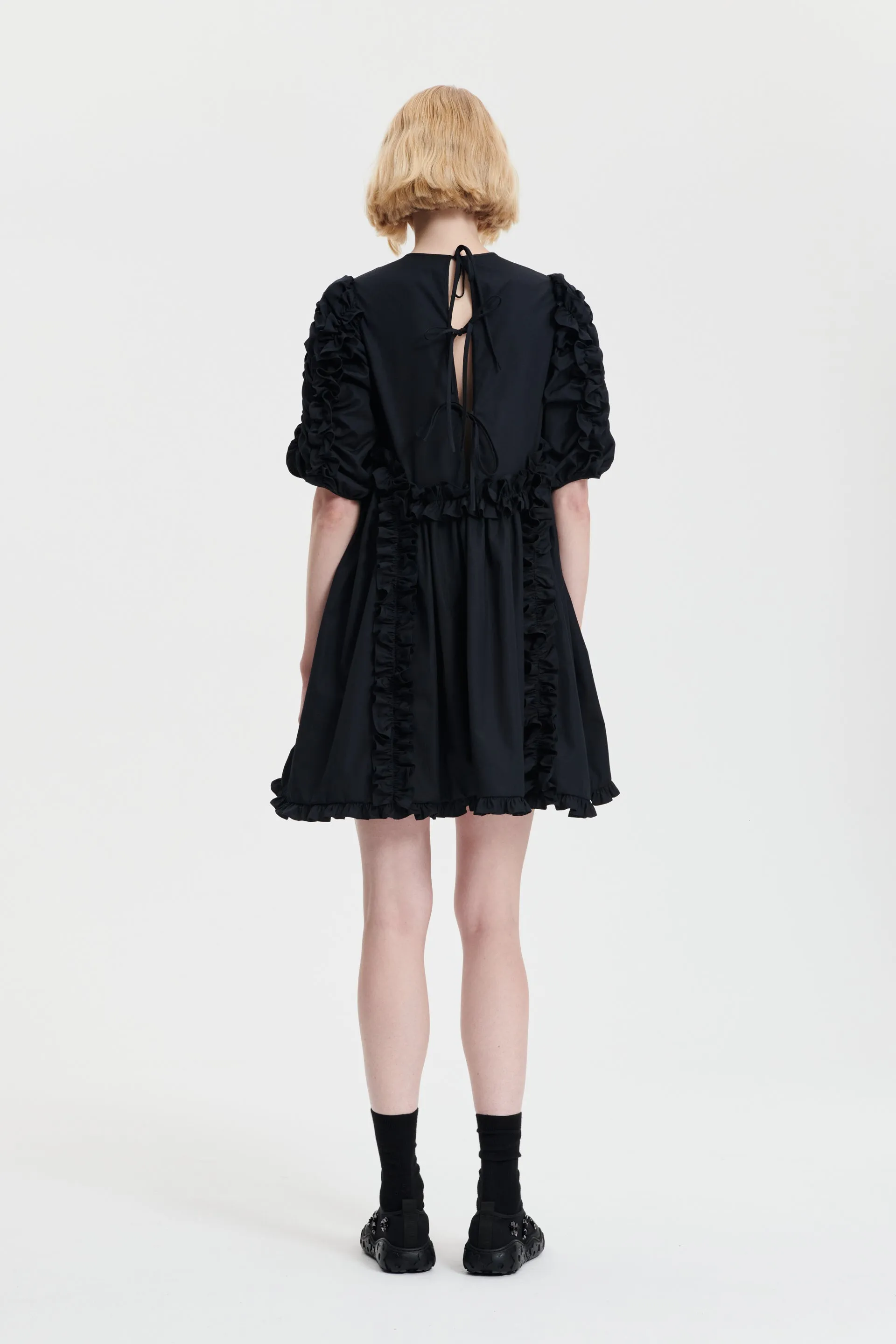 GINNY | DRESS COTTON BLACK