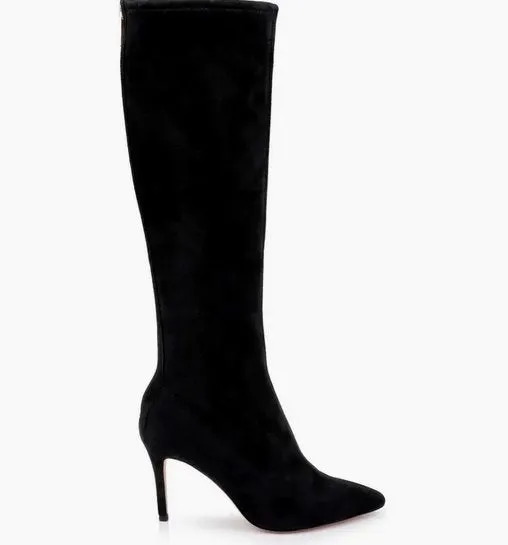 Giverny Boot Suede Black