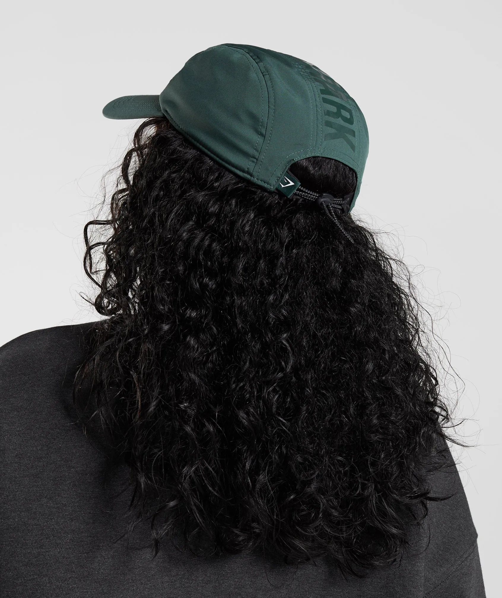 Gymshark  5 Panel Running Cap - Obsidian Green