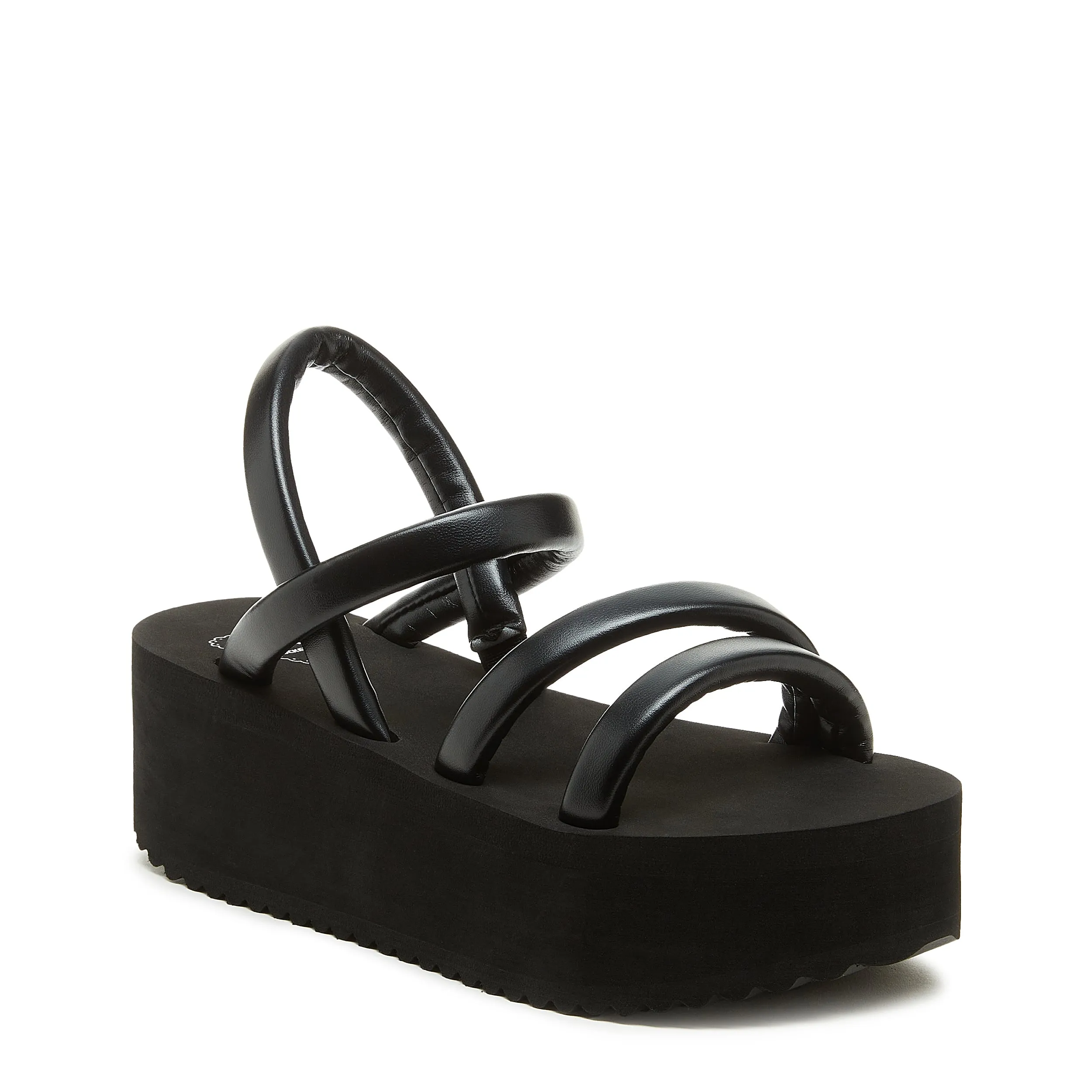 Haven Black Platform Sandal