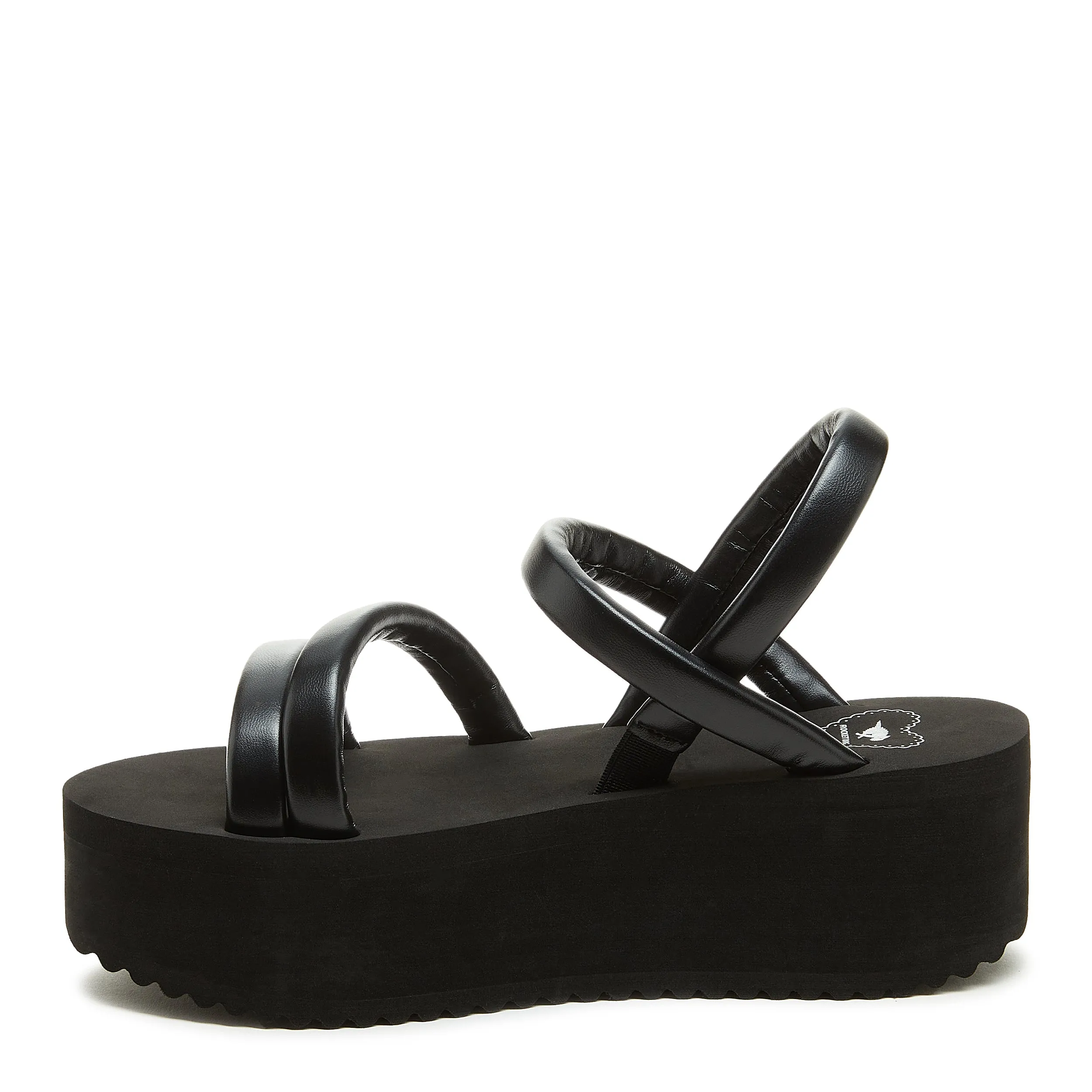 Haven Black Platform Sandal