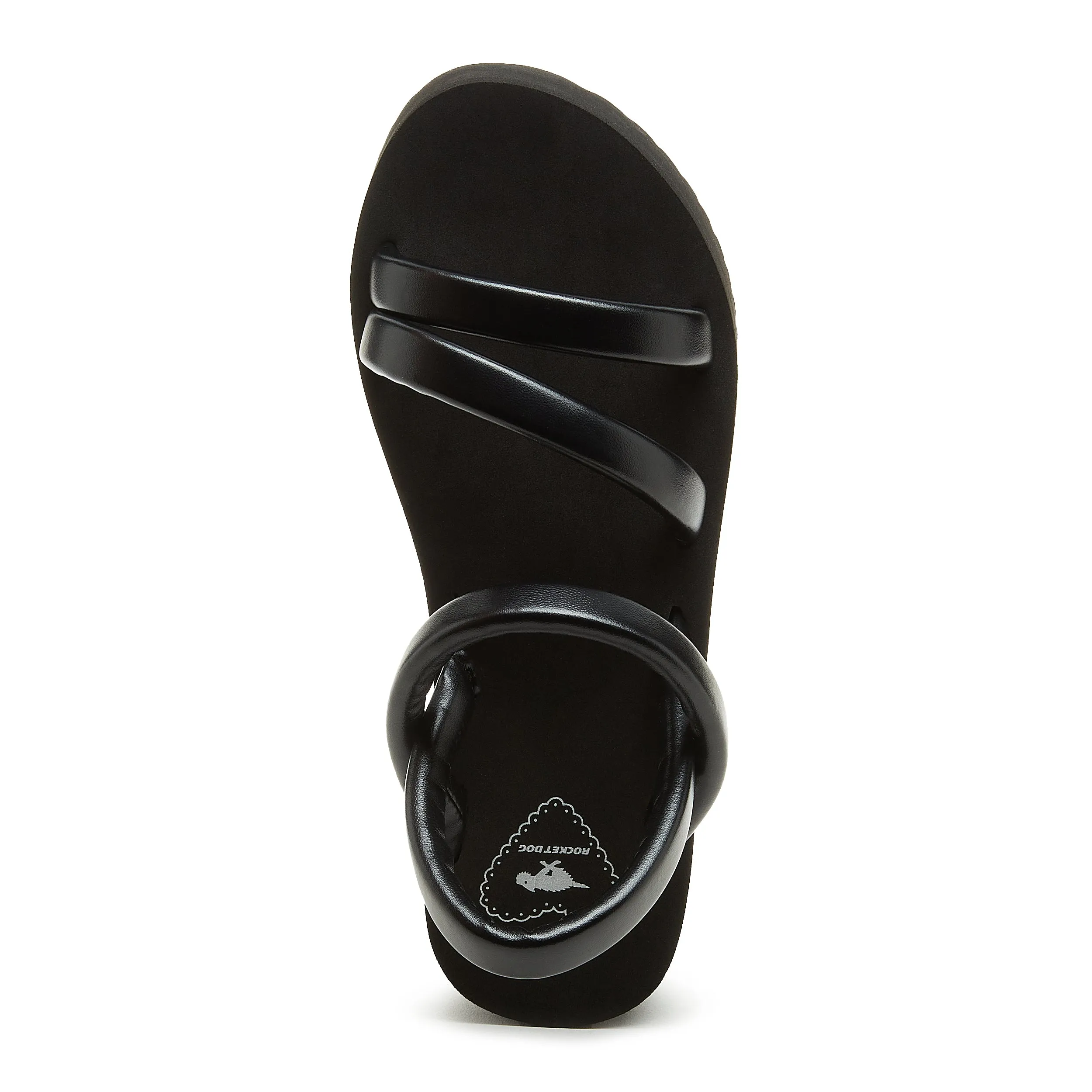 Haven Black Platform Sandal