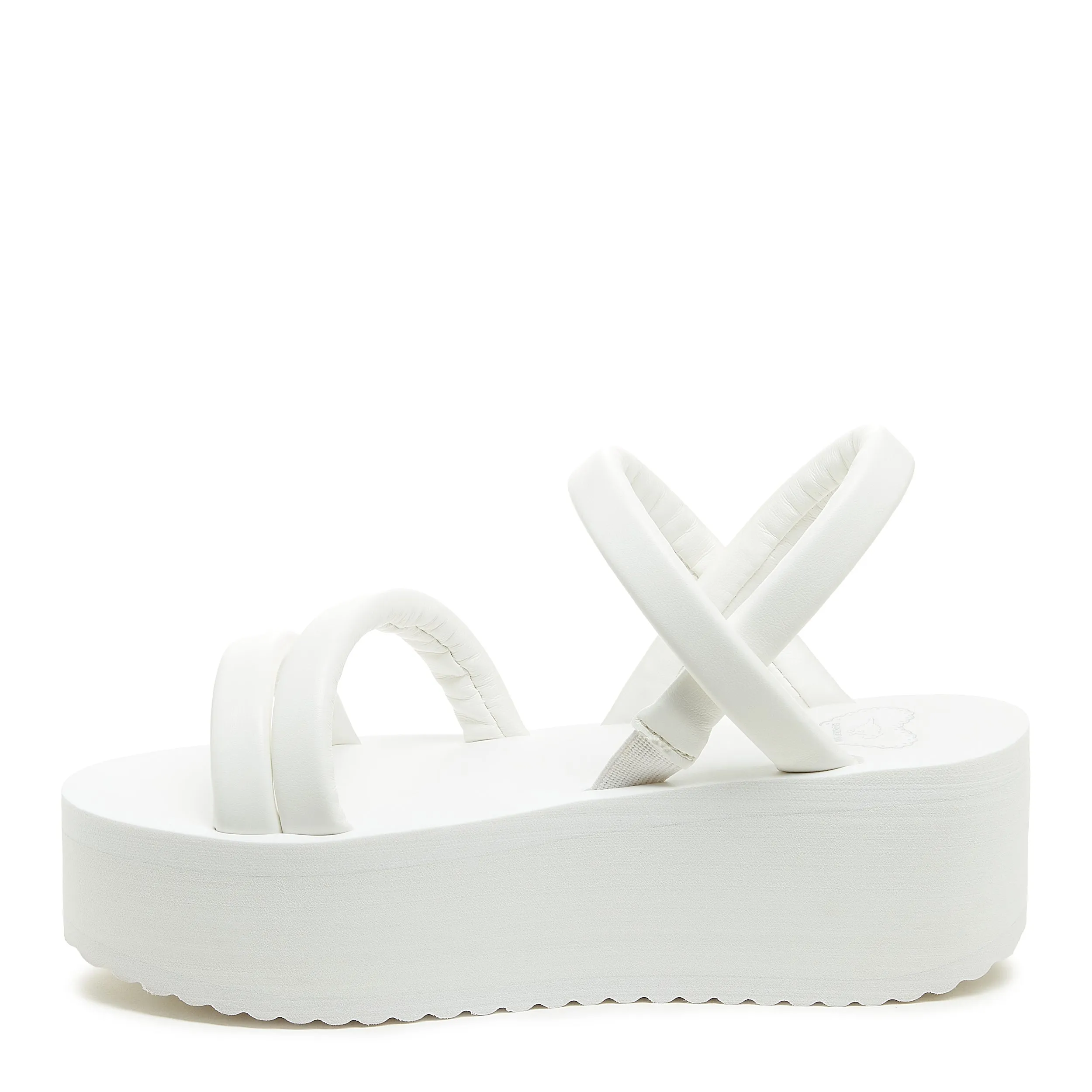 Haven White Platform Sandal