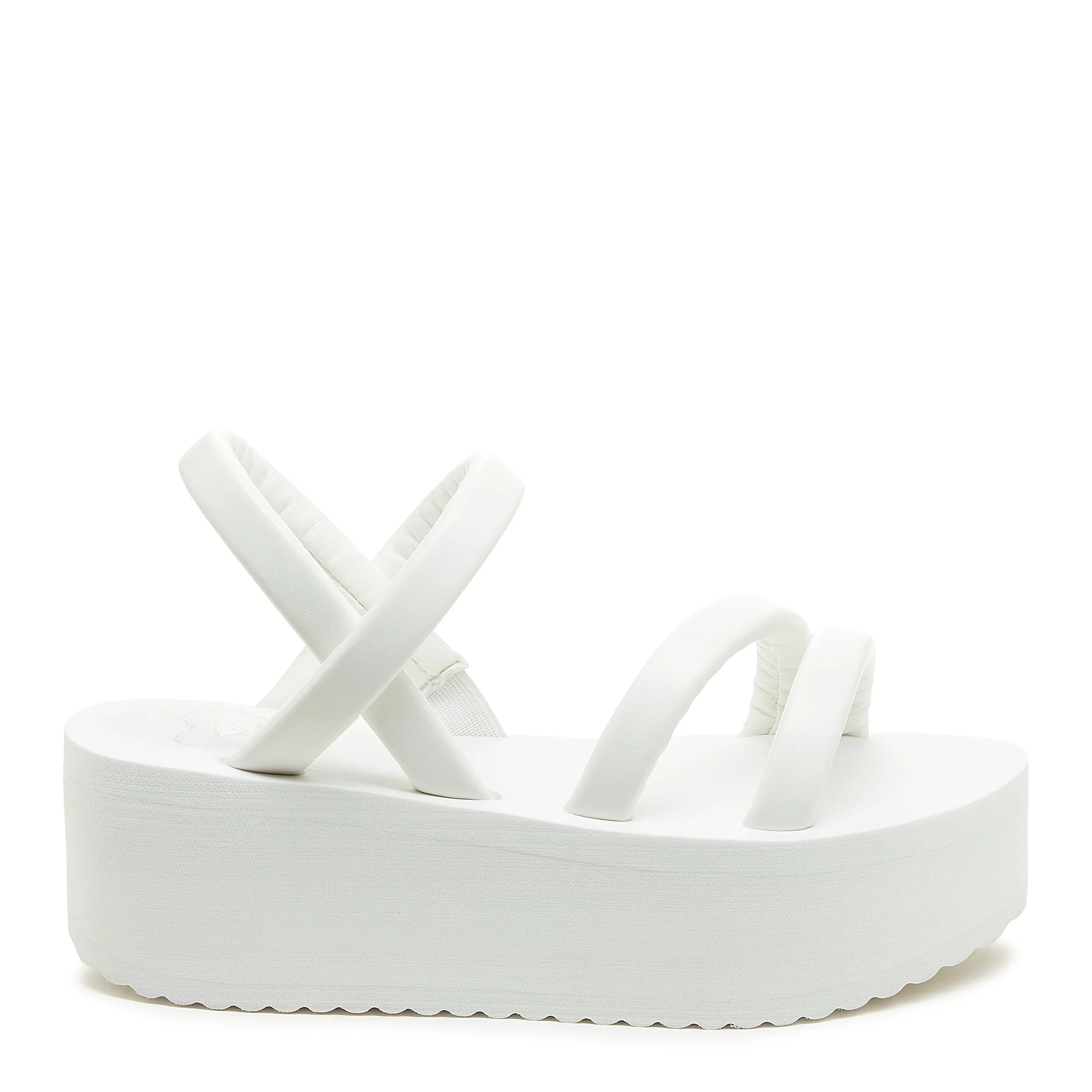 Haven White Platform Sandal