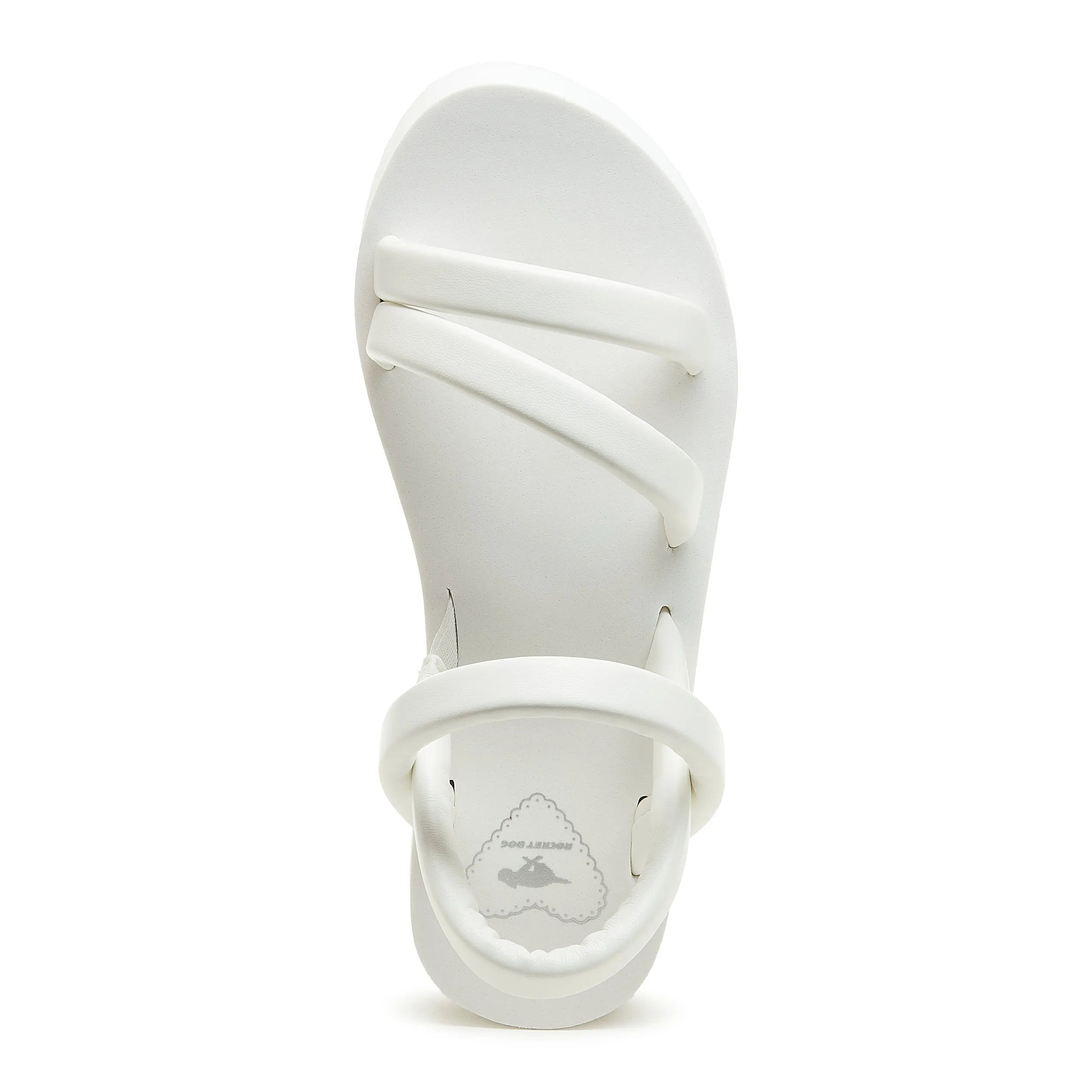 Haven White Platform Sandal