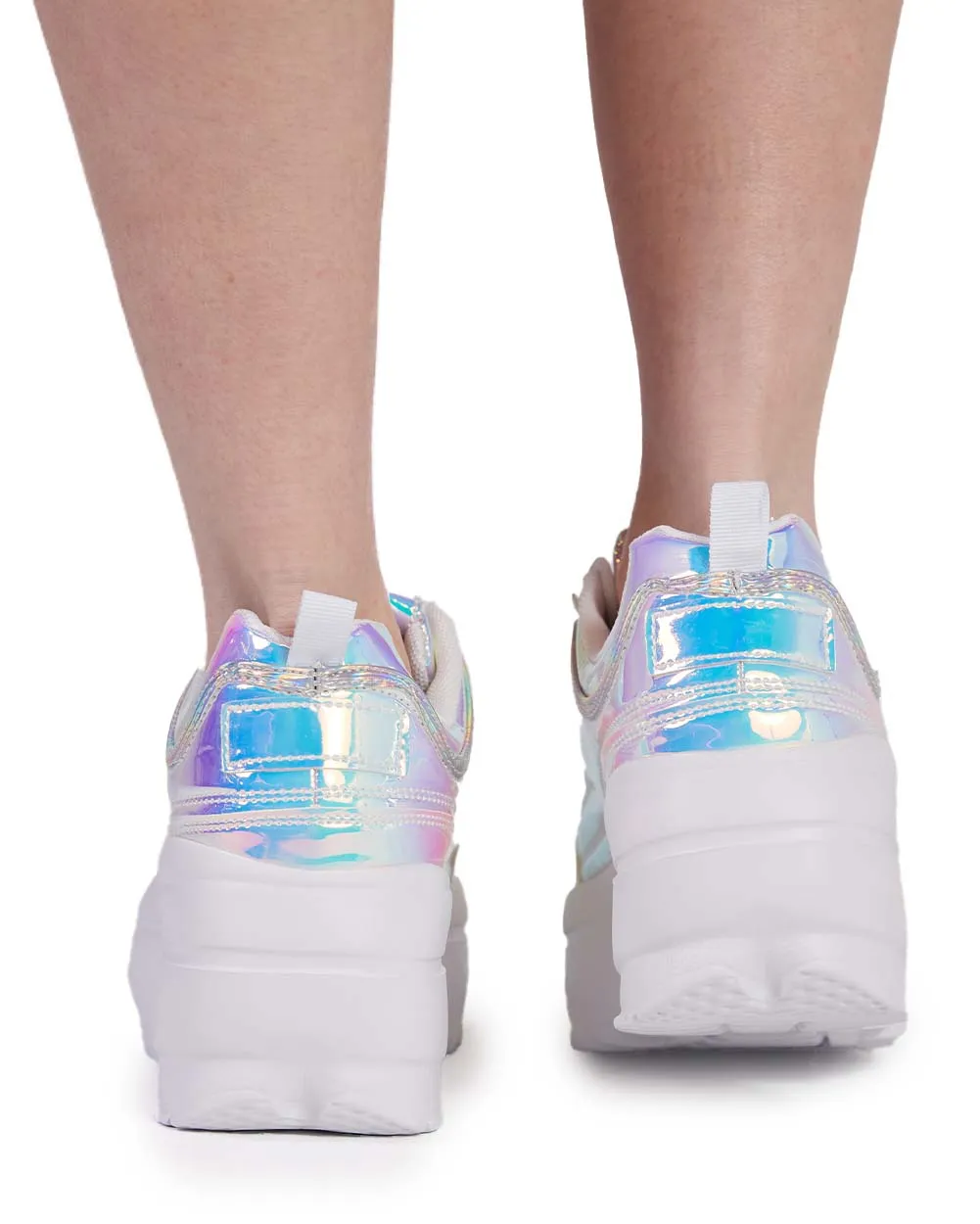 Holo Glacier Chunky Sneakers