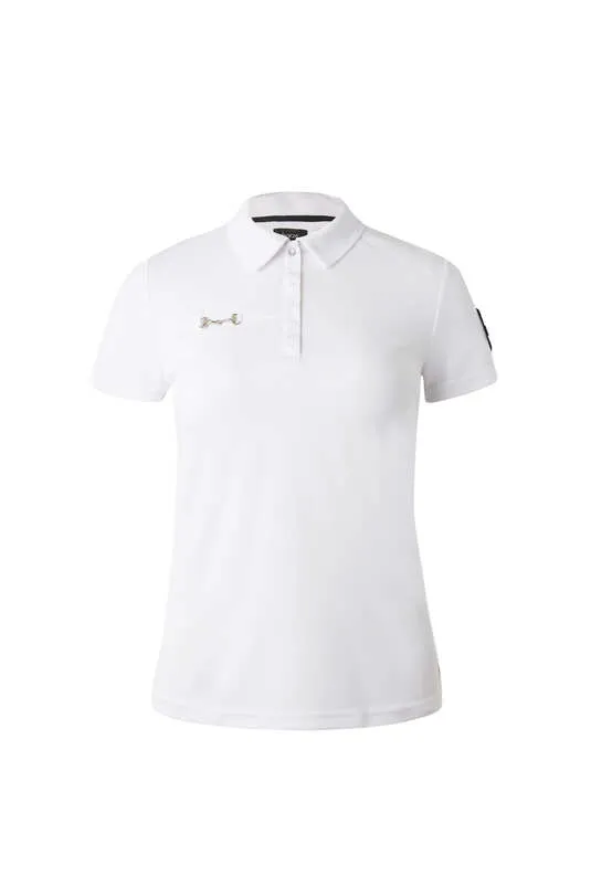 Horze Denise Women's Functional Short Sleeve Polo Shirt