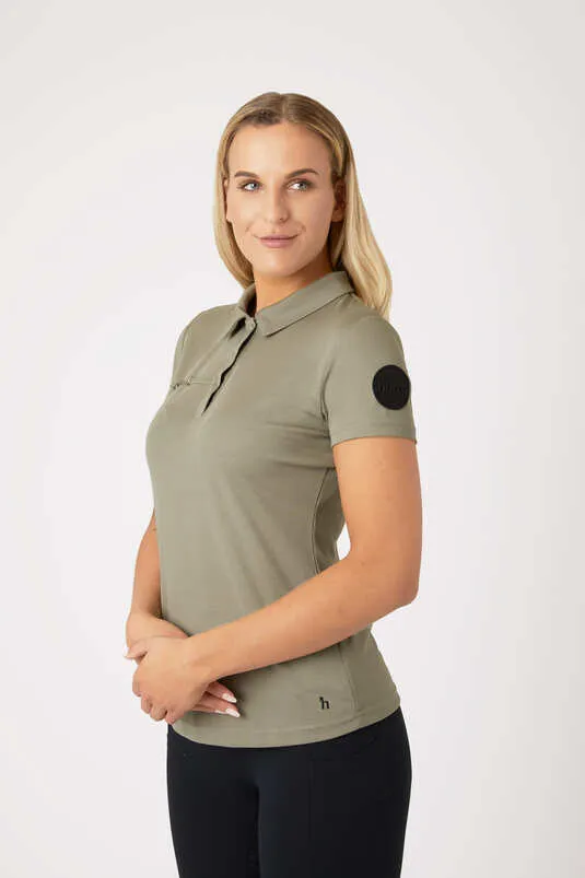 Horze Denise Women's Functional Short Sleeve Polo Shirt