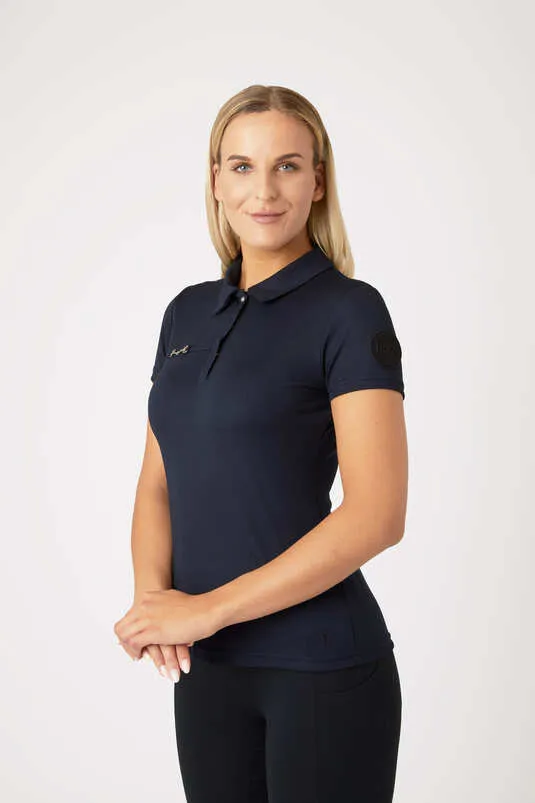 Horze Denise Women's Functional Short Sleeve Polo Shirt