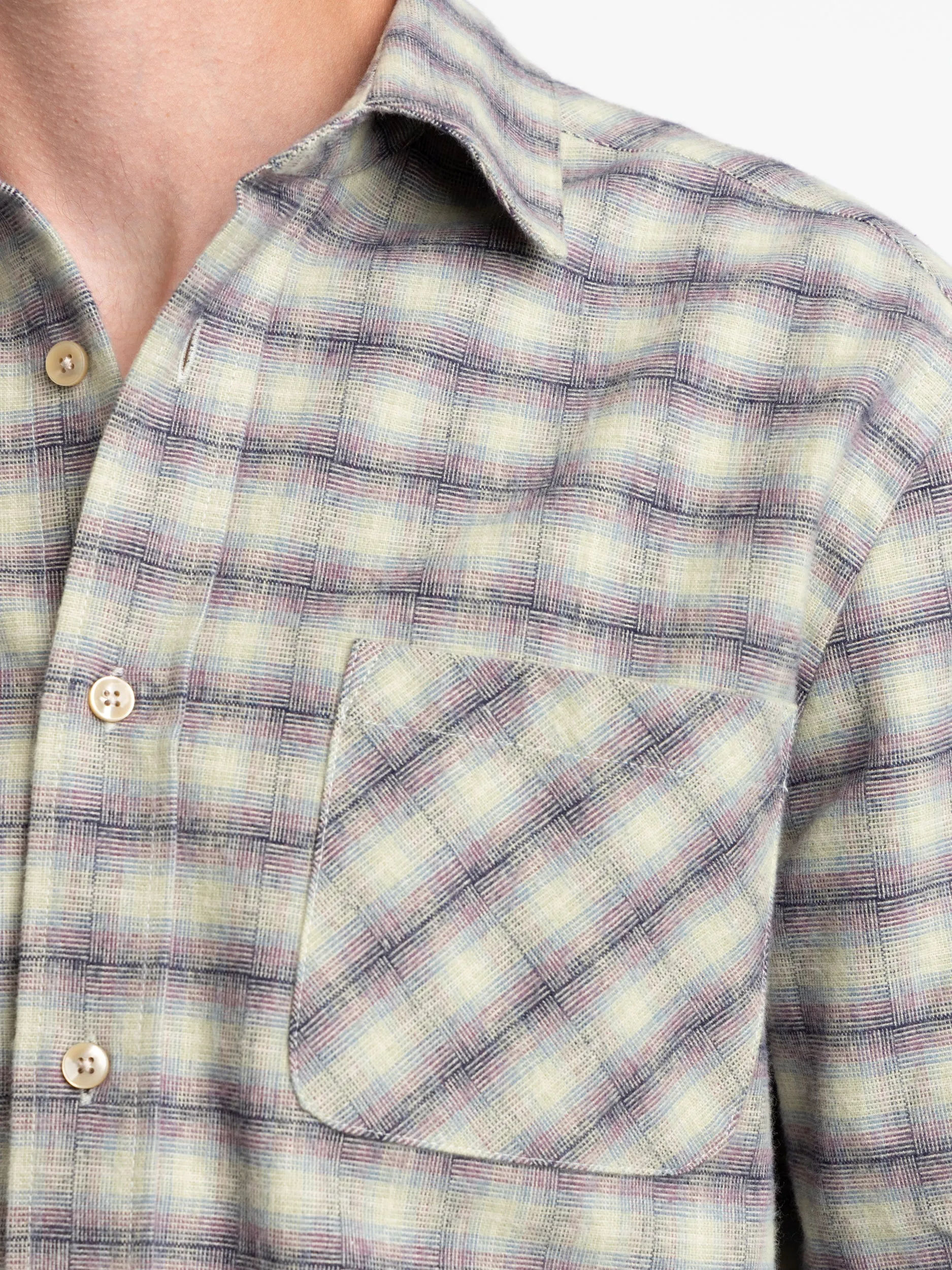 Illusion Green Check Shirt