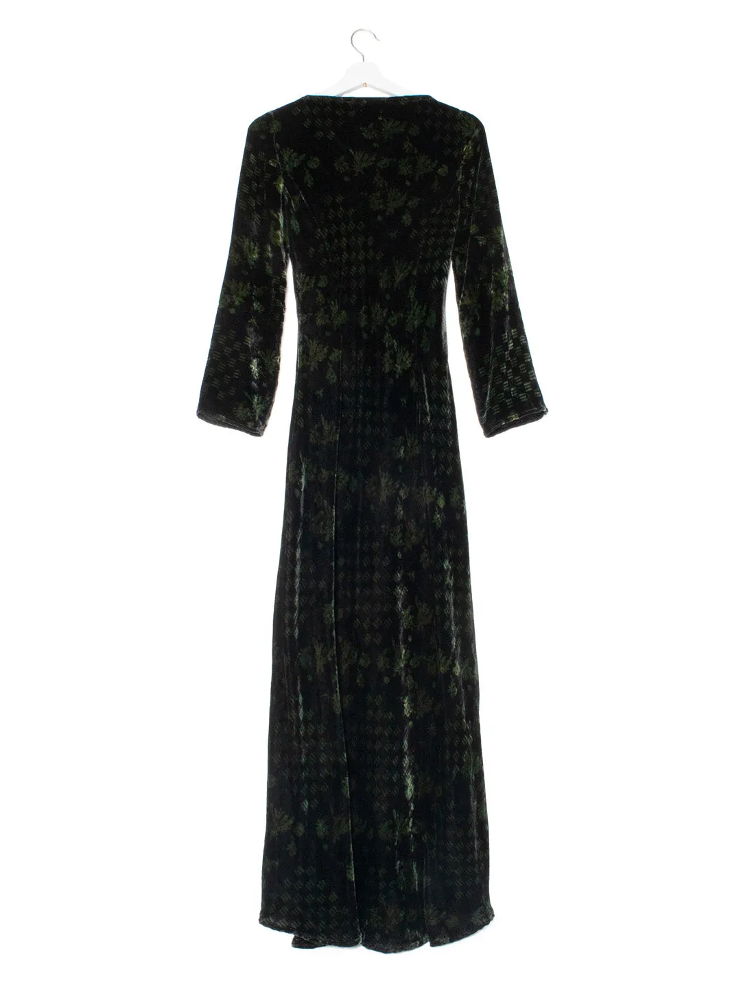 Indian Didi velvet dress