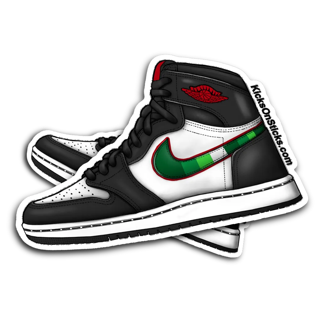 Jordan 1 "Sports Illustrated" Sneaker Sticker