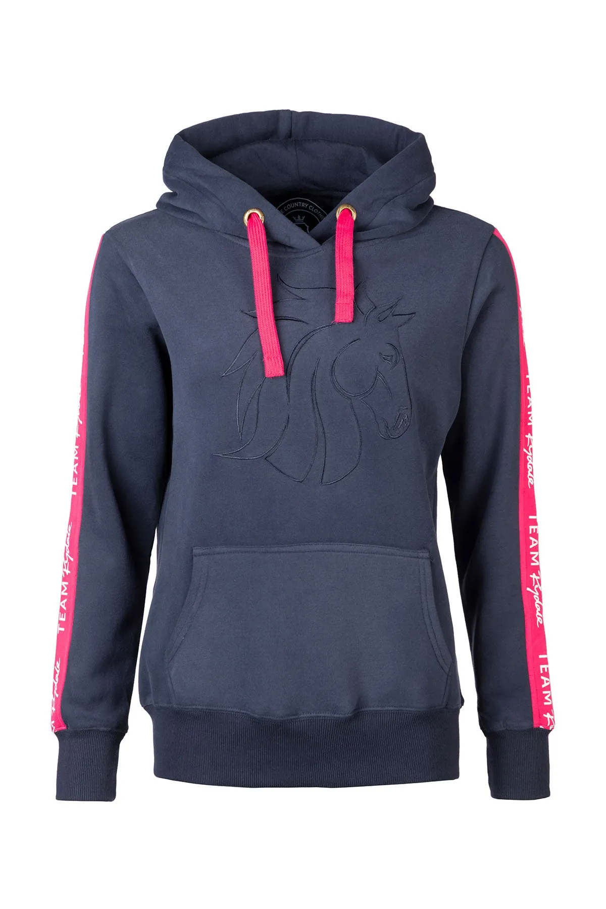 Ladies Horse Head Overhead Hoody