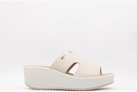 Ladies IGI & Co Sandals Cream Mule Chunky Platform 5668611 sale