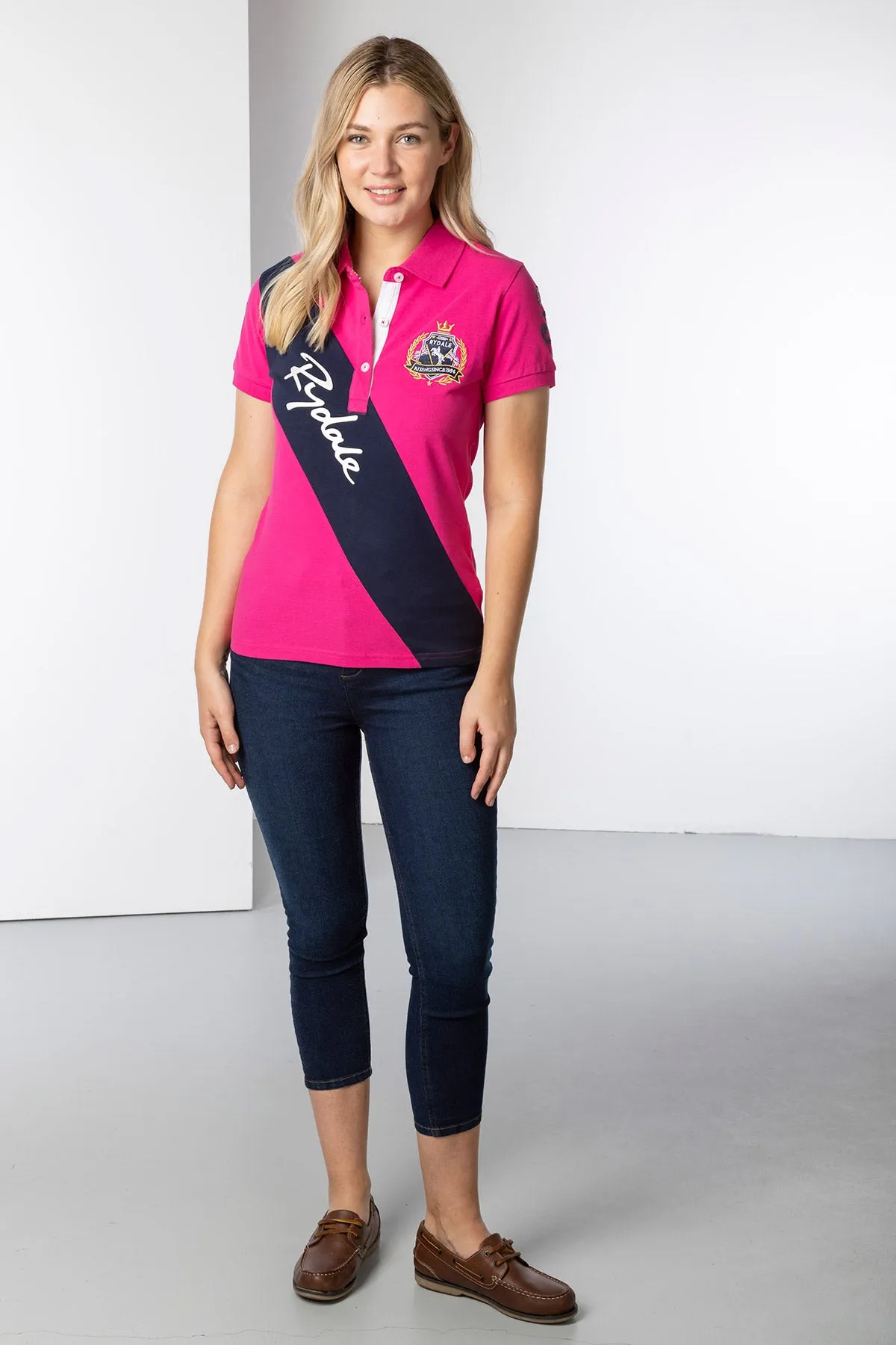 Ladies Sash Polo Shirt - Ellie