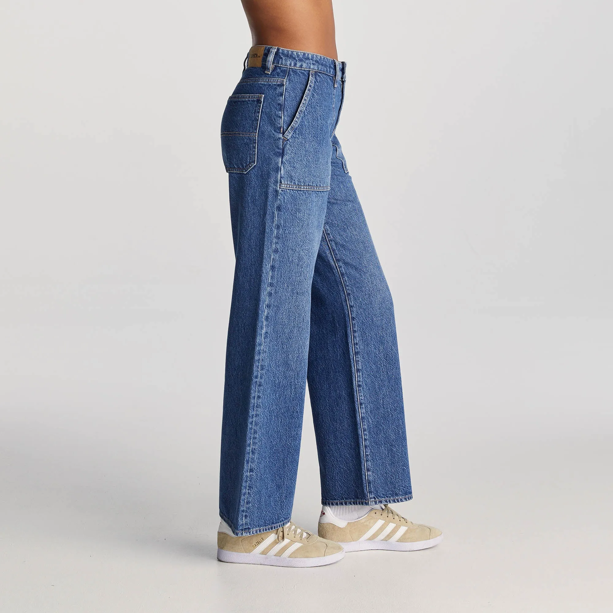 lee Riders Mid Vintage Wide Leg Jean