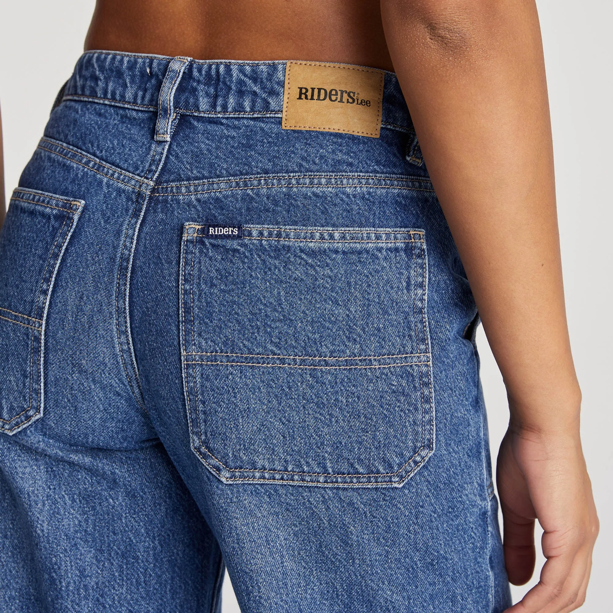 lee Riders Mid Vintage Wide Leg Jean