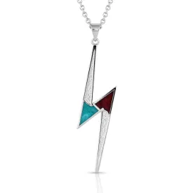 Lightning Bolt Necklace - Montana Silversmiths