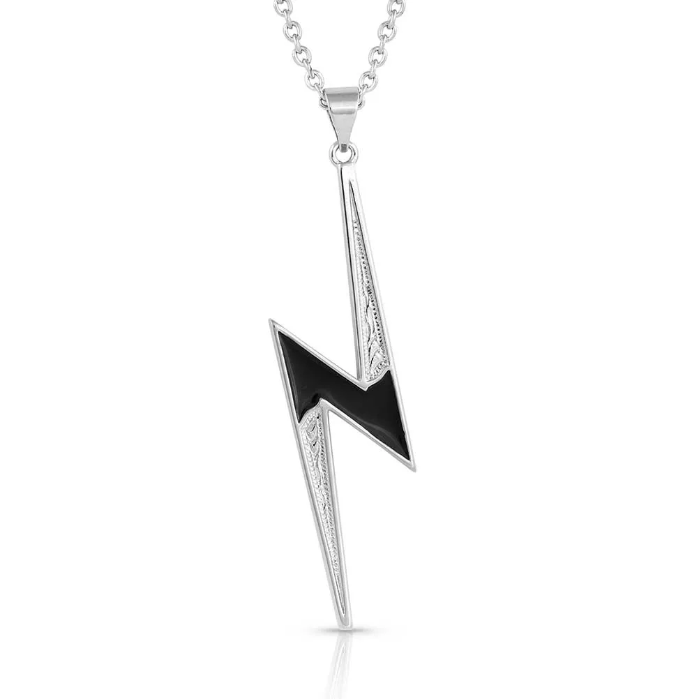 Lightning Bolt Necklace - Montana Silversmiths