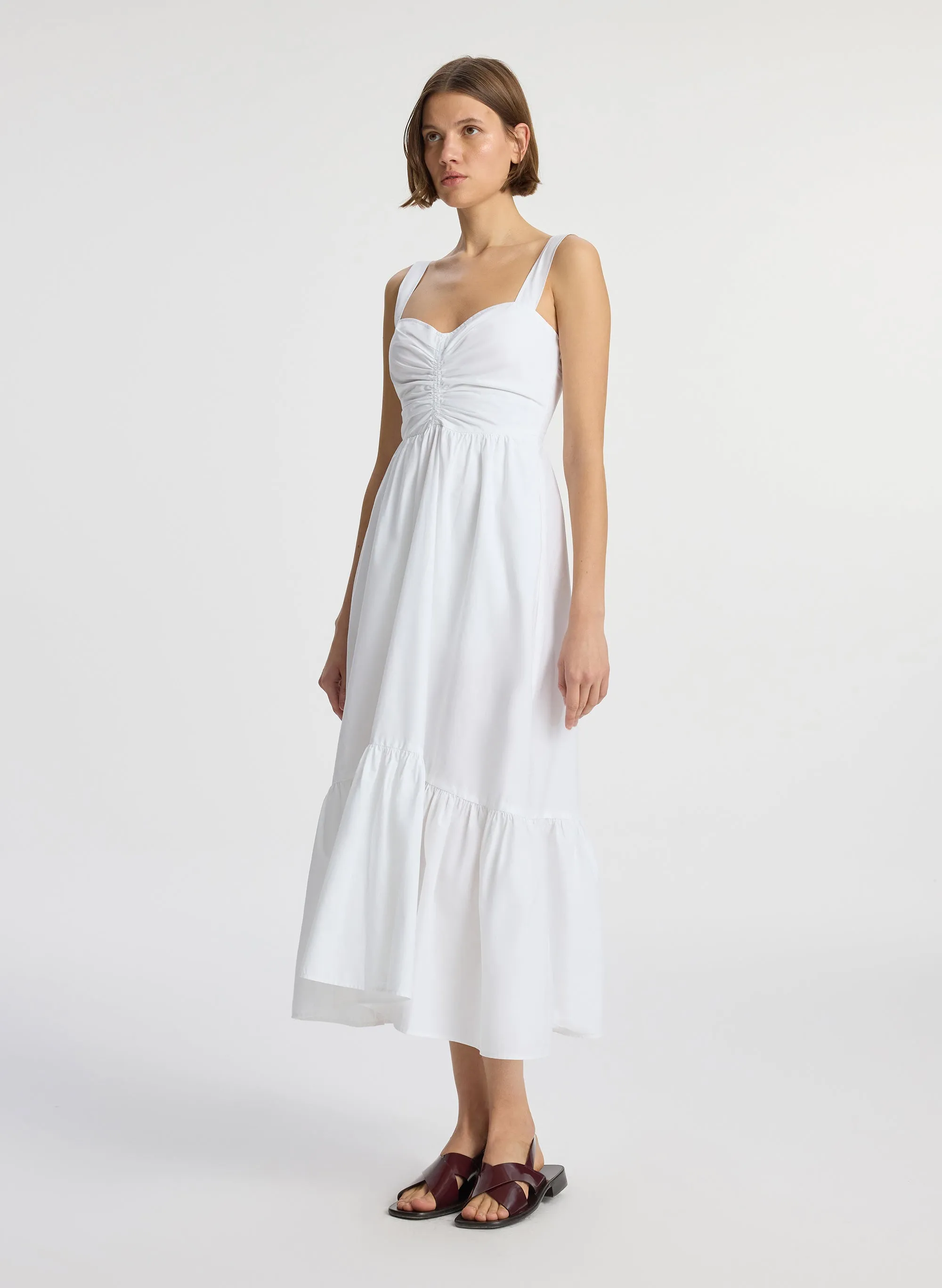 Lilah II Cotton Midi Dress