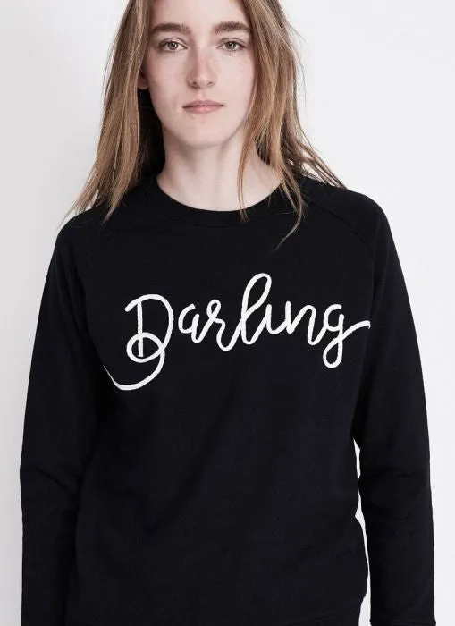 Loose Fit Raglan Sweat - Darling