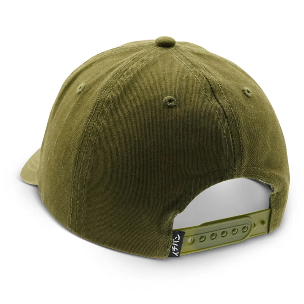 MATUSE (OLIVE GREEN) PRE-CURVED SNAPBACK