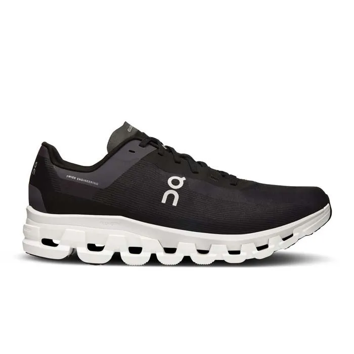 Mens On Running Cloudflow 4 in Black/White